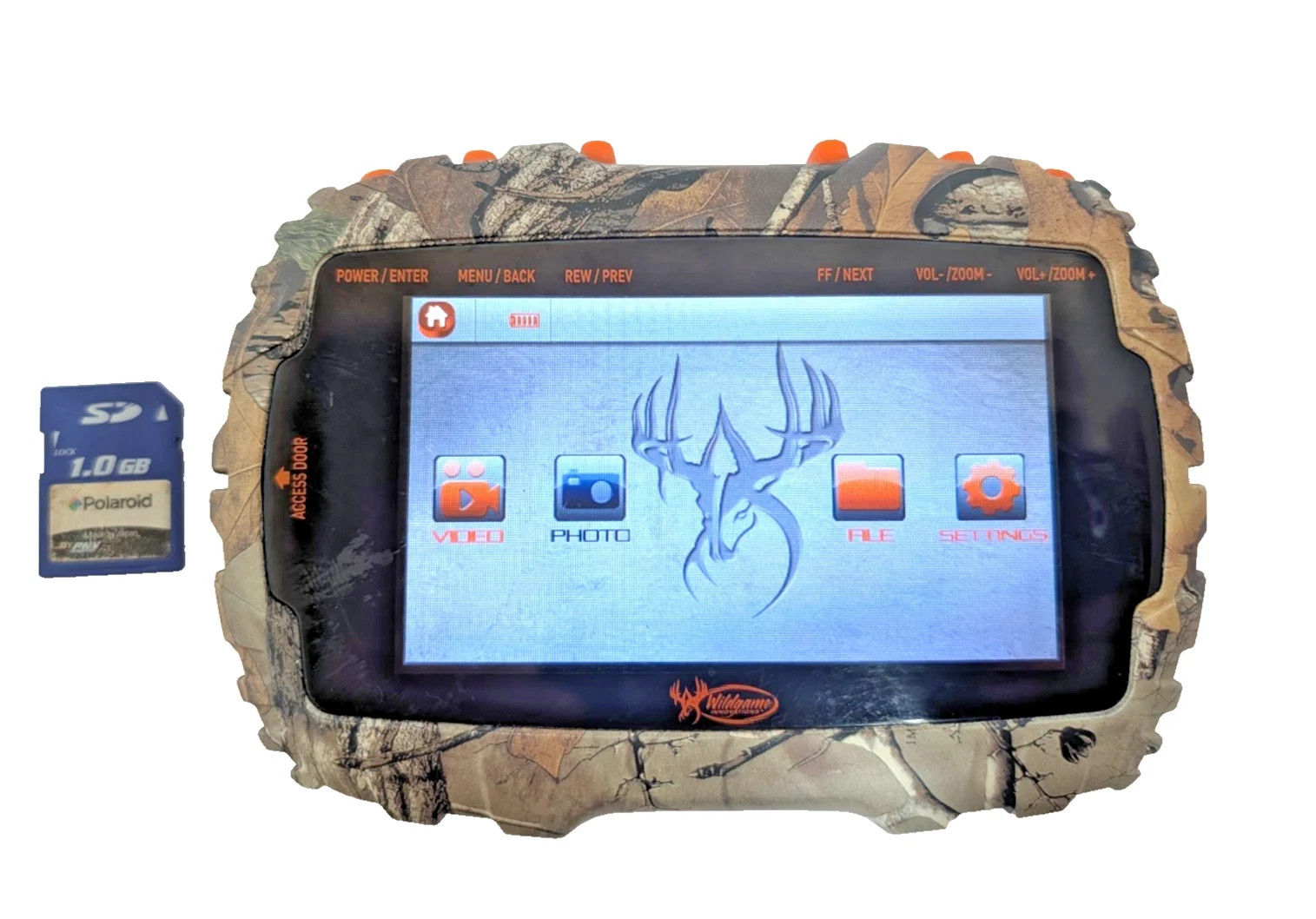 Wildgame Innovations VU50 Trail Camera Viewer Camo SD Card Photo Video Player