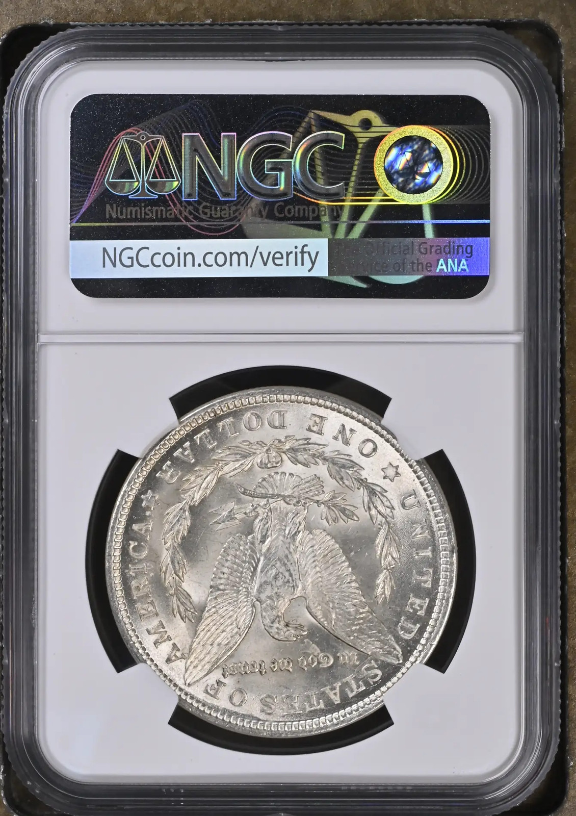 1921 Morgan Silver Dollar NGC MS-63