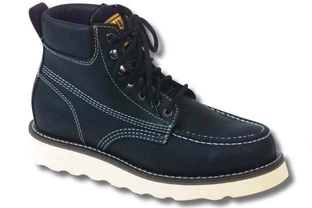 Men's  Wedge  6" Bota De Trabajo  N633 Black