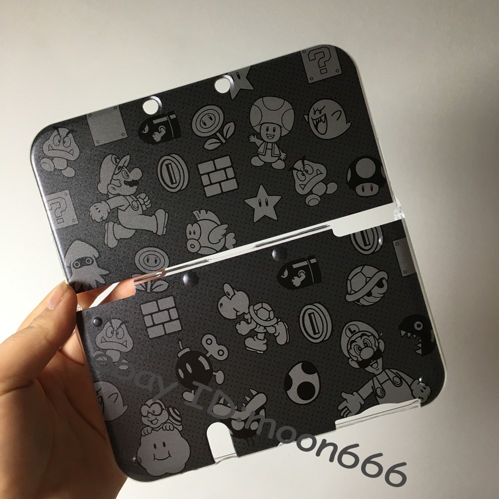 Nintendo New 3DS XL/LL Console Custom Super Mario Retro Pattern Protective Case