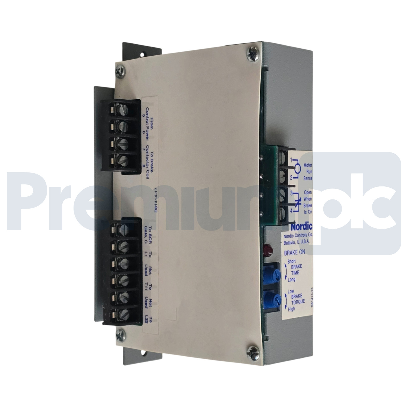 SIEMENS NORDIC CONTROLS D81510002 BRAKE CONTROL BOARD 230/460V 60HZ 1/3PH NSNP