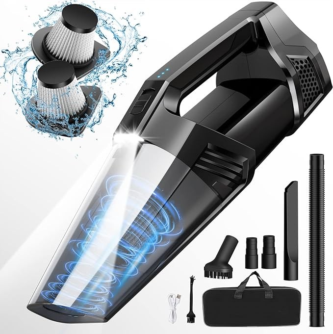 Blestan Handheld Vacuum Cordless Car Vacuum LED Light 9000PA - BLESTAN-114