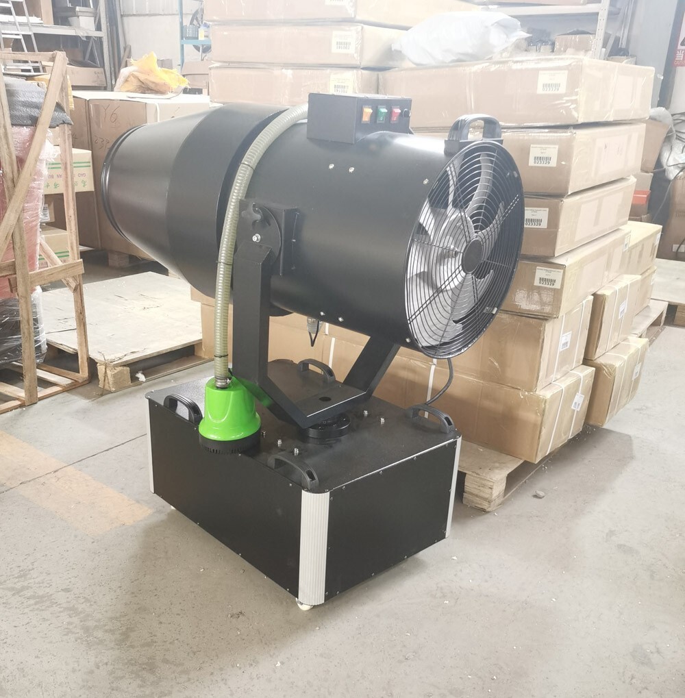 Shaking Head Jet Foam Machine 3.4HP Powered Auto Stage Foam Party Machine Move