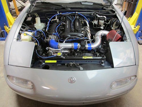 CXRacing CAI Cold Air Intake Pipe + Filter kit For 94-99 Miata 1.8L