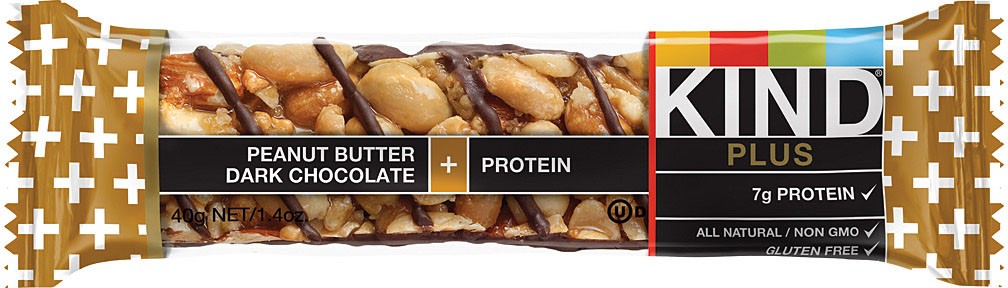 Kind Plus Protein Bar: Peanut Butter Dark Chocolate - Delicious Energy Food