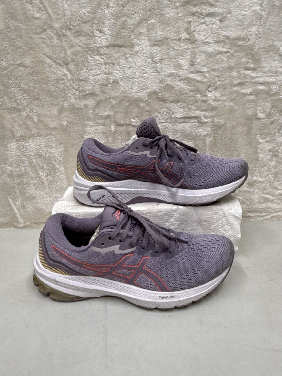 Asics Womens Size 7.5 GT 1000 11 Purple Running Shoes Sneakers 1012B197