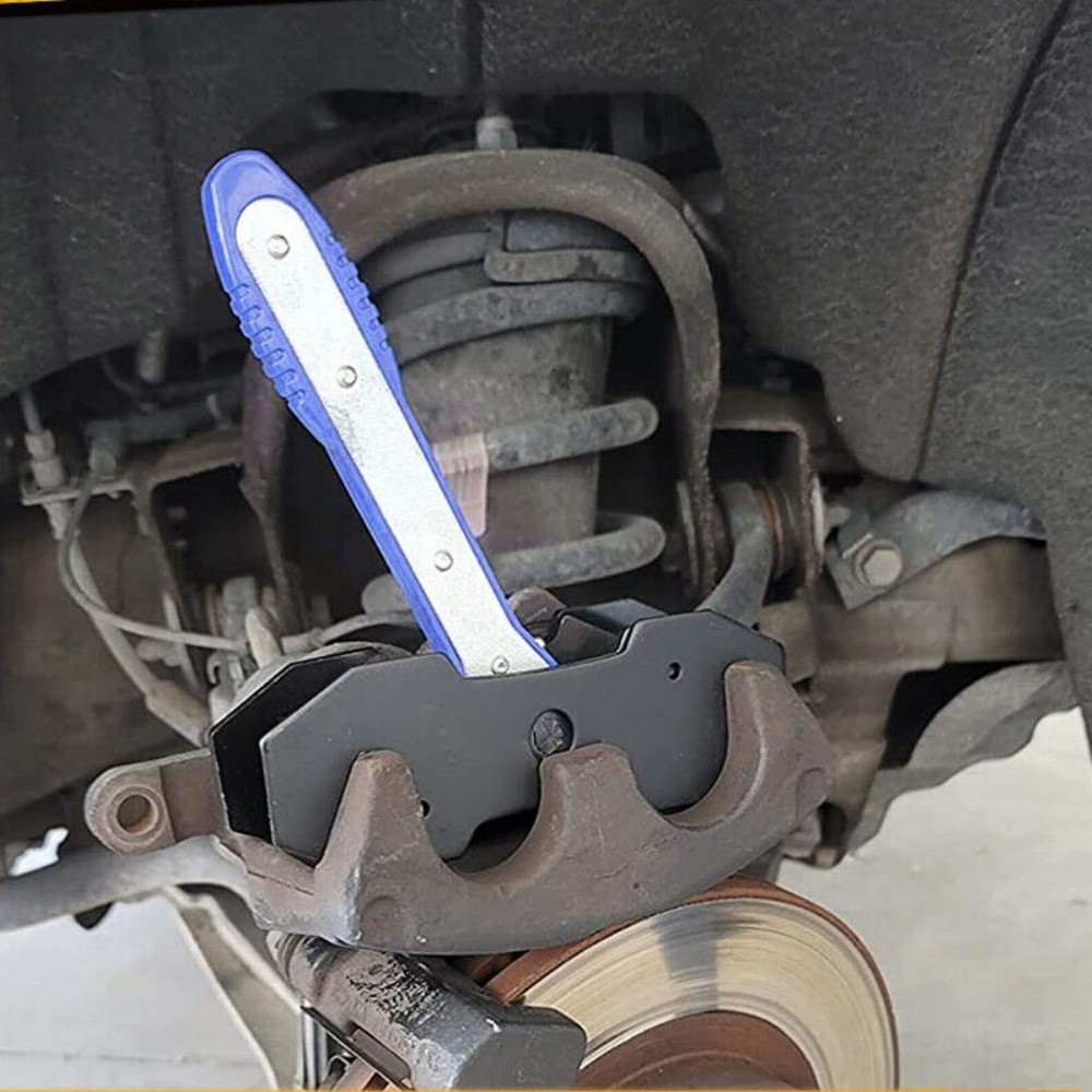 Car Ratchet Brake Piston Spreader Wrench Caliper Pad Install Tool Press Portable