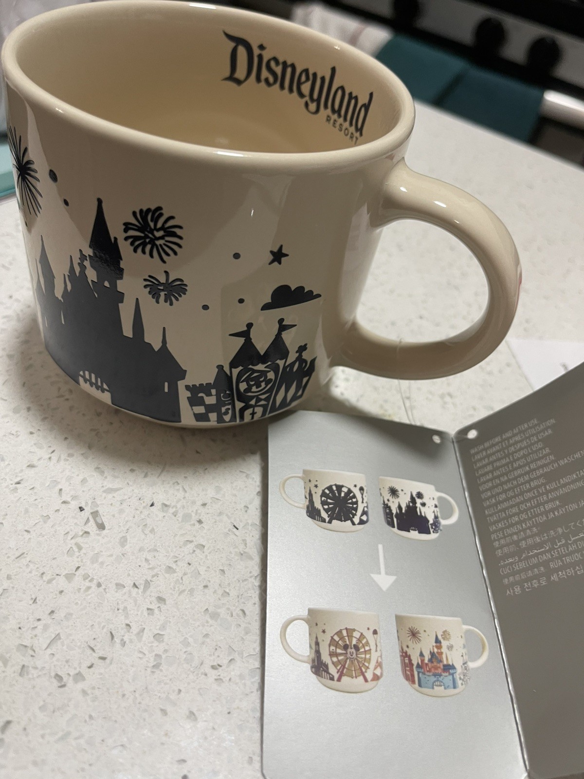 Disneyland Resort Color Changing Mug