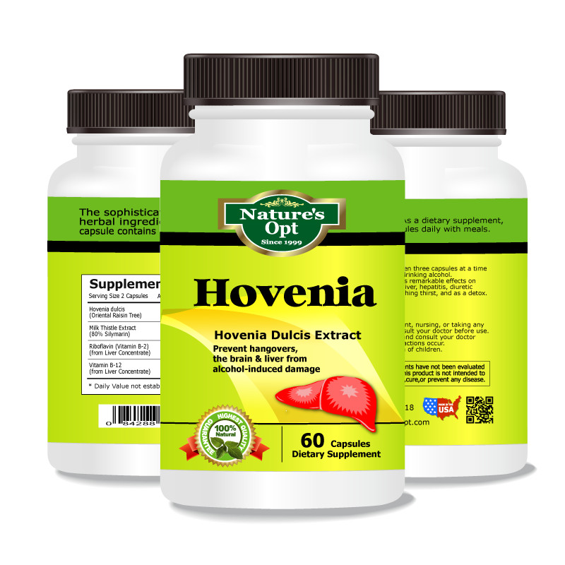 Hovenia Extract, Prevent hangovers, brain & liver from alcohol-induced damage