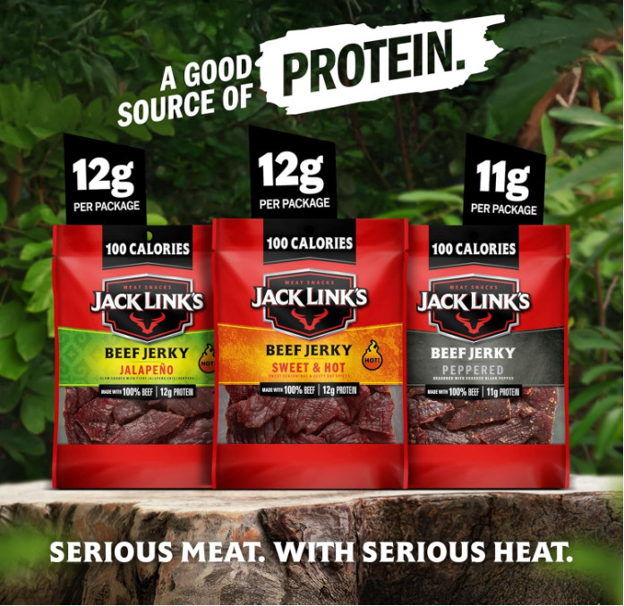 Jack Link’s Bold Beef Jerky Variety Pack, 15 Count
