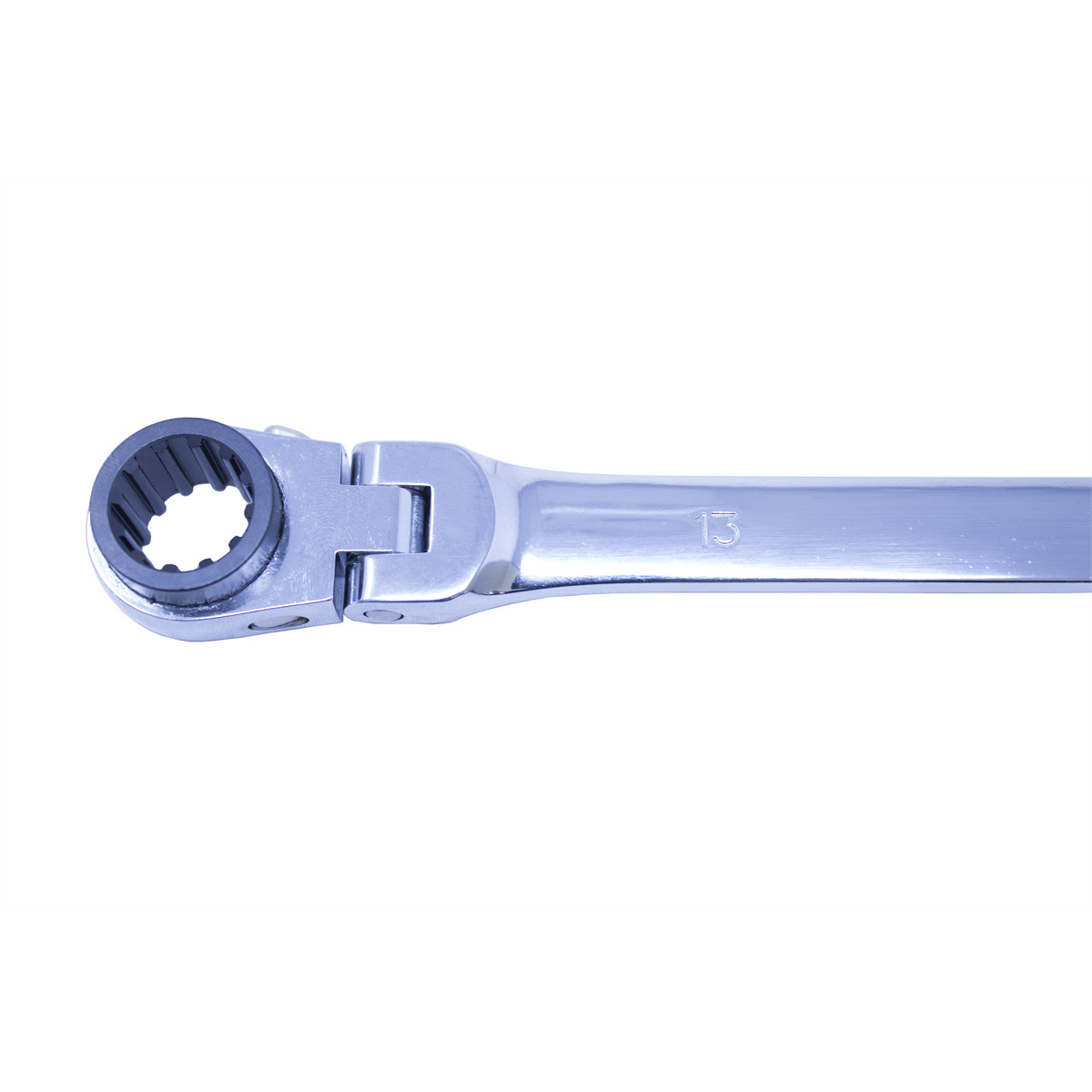 Mountain EX-PFFGBXZ16181 13x15mm Double Box Universal Spline Ratcheting Wrench