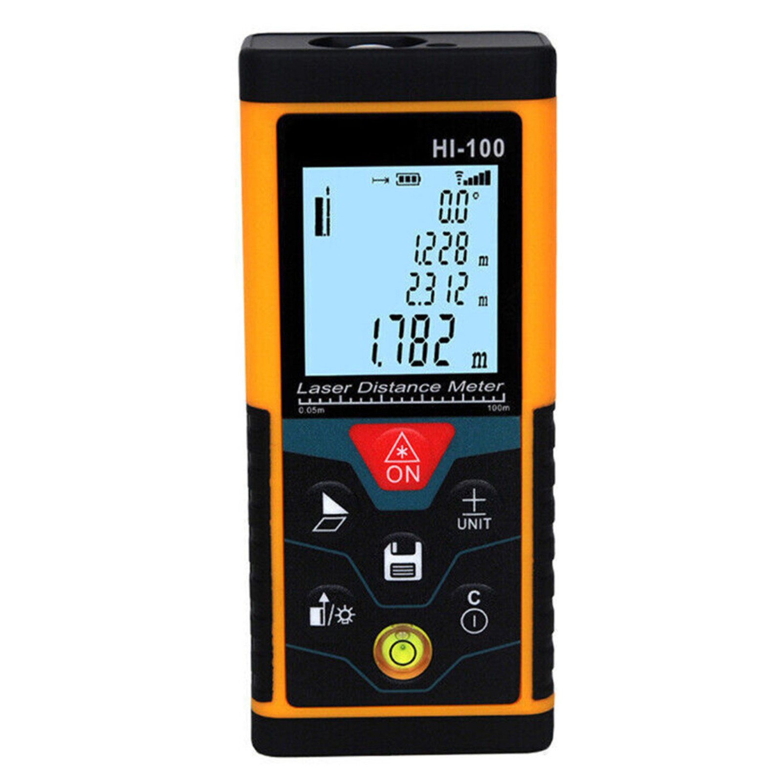 100M Precision Handheld Infrared Distance Meter Measuring Device Rangefinder