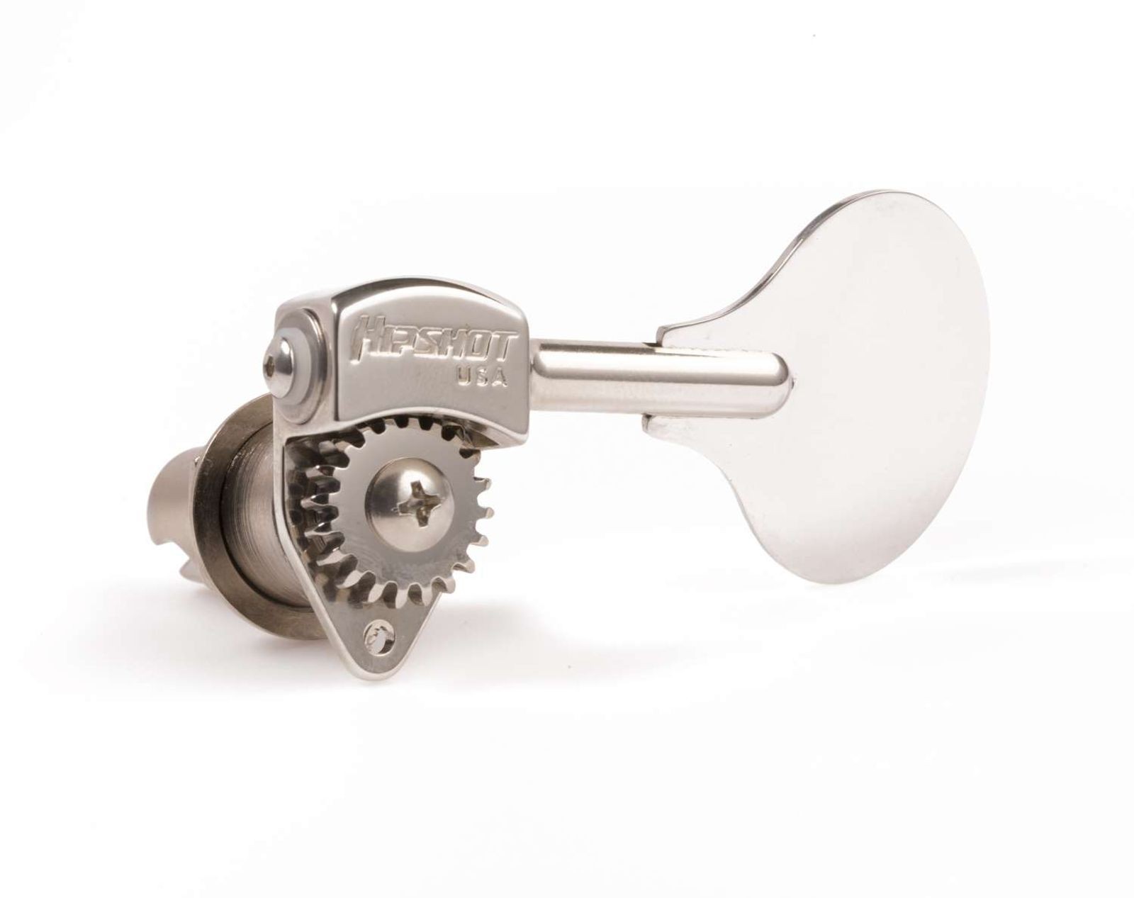 Hipshot Ultralite USA HB6L Lollipop 1/2 Nickel - Single Bass tuner
