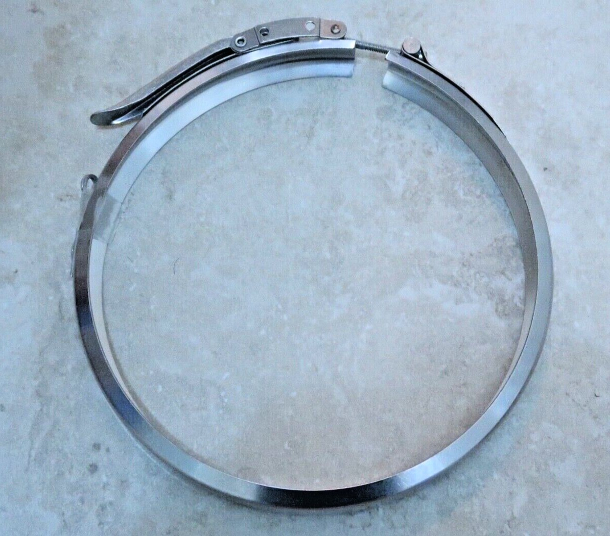new Wheaton Scientific #366004 - 150mm Desiccator Coupler Dry Seal Gasket Clamp