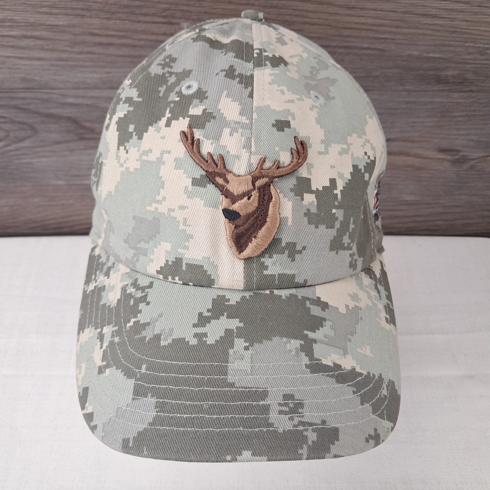 Estes Park Golf Course Hat Cap Adjustable Digi Camo Embroidered Richardson 840