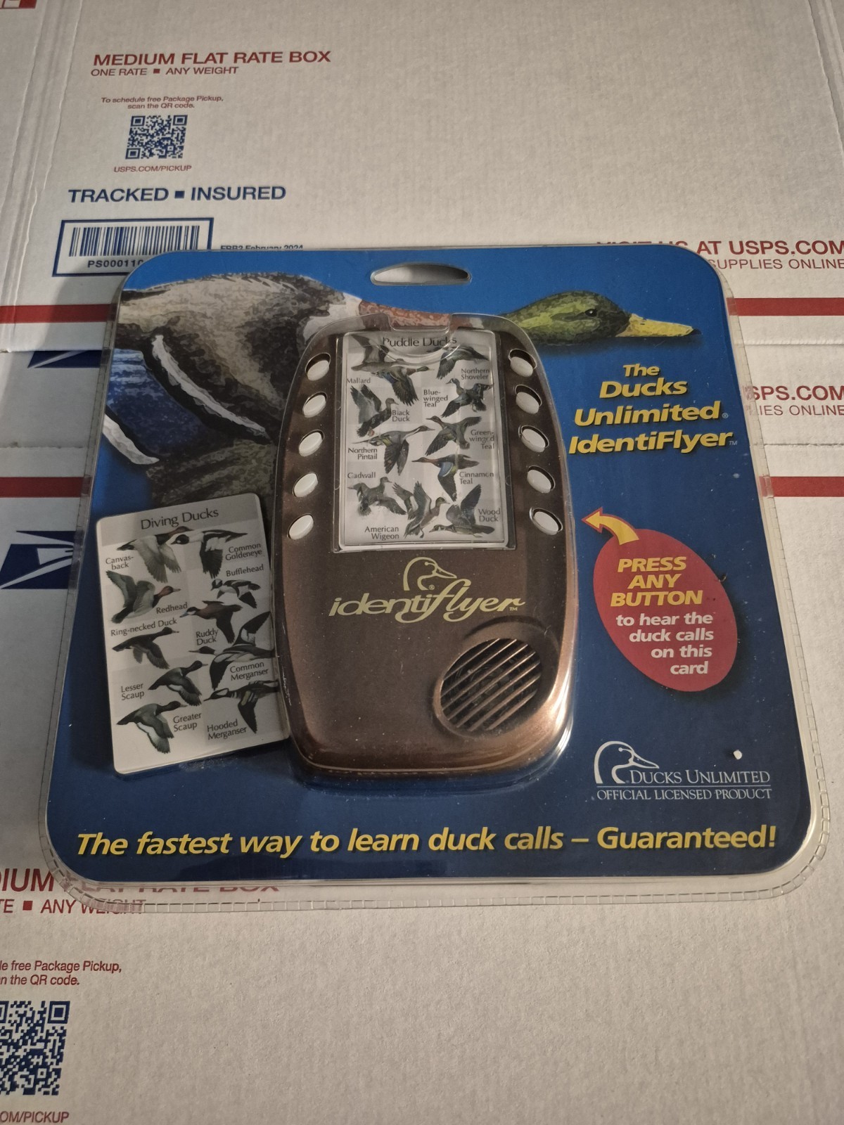 IdentiFlyer Lyric Ducks Unlimited Model IF20 w/ Guide - Learn Duck Calls Hunting