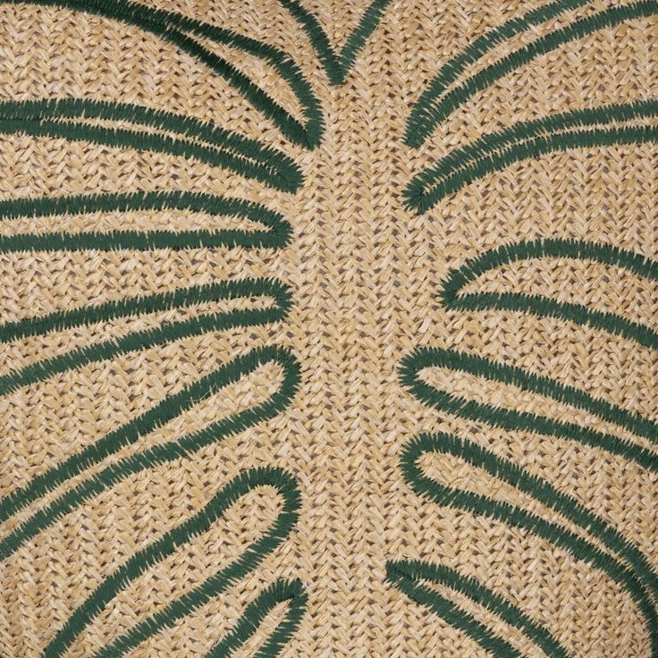 Allen + Roth Palm Leaf Monstera Philodendron Tropical Novelty Throw Pillow NEW