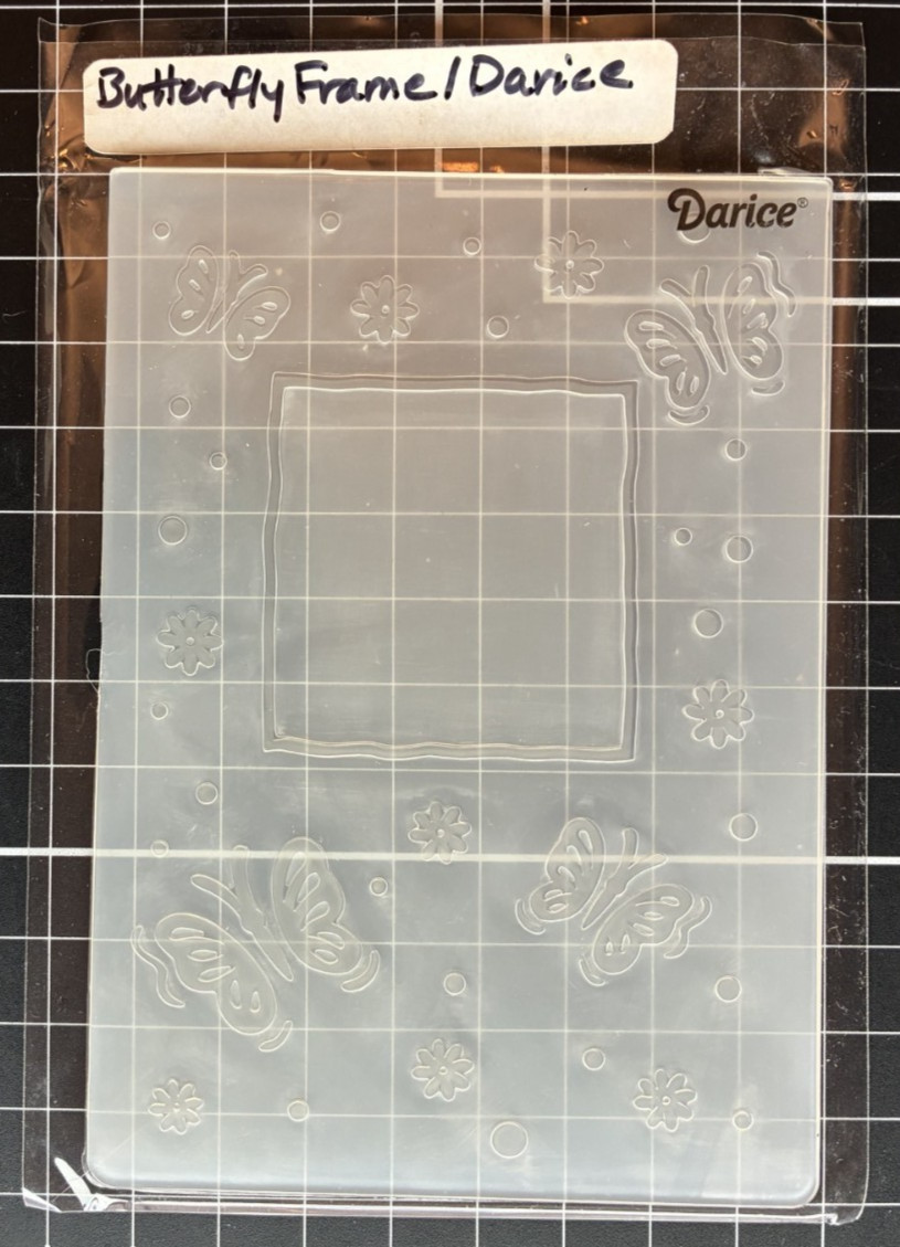 Darice Embossing Folders FRAMES PHOTO, BUTTERFLY, SCROLL or STAR BORDER