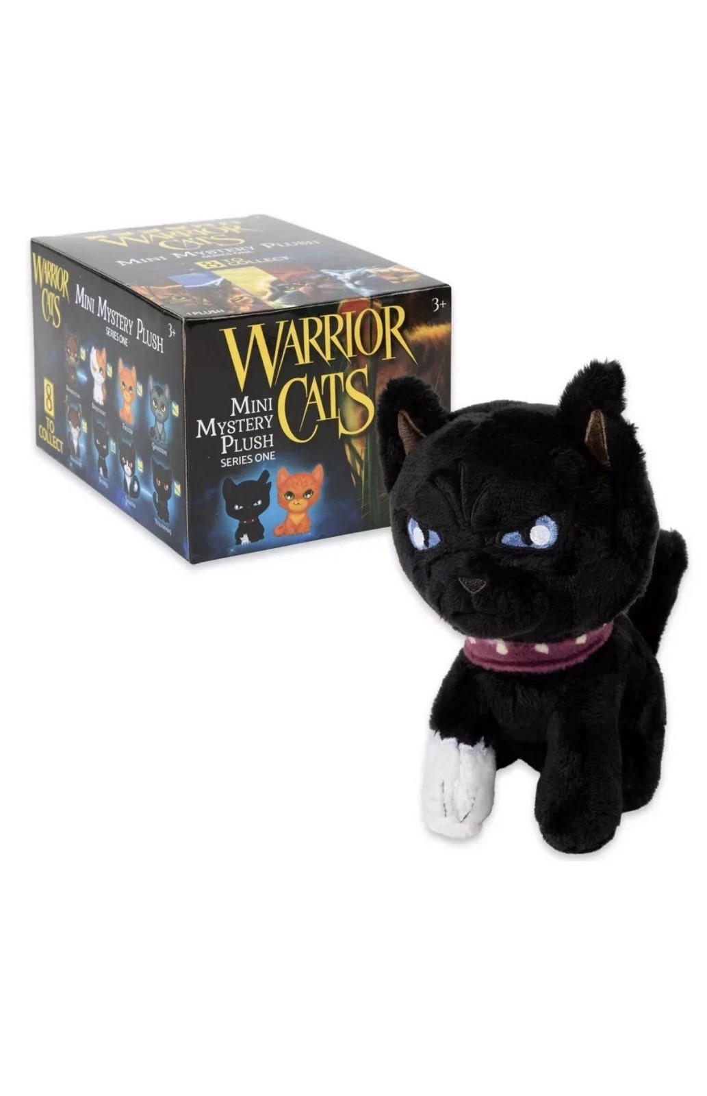 Warrior Cats SCOURGE 6" Mini Mystery Plush Series 1 Warriors NEW Opened Box