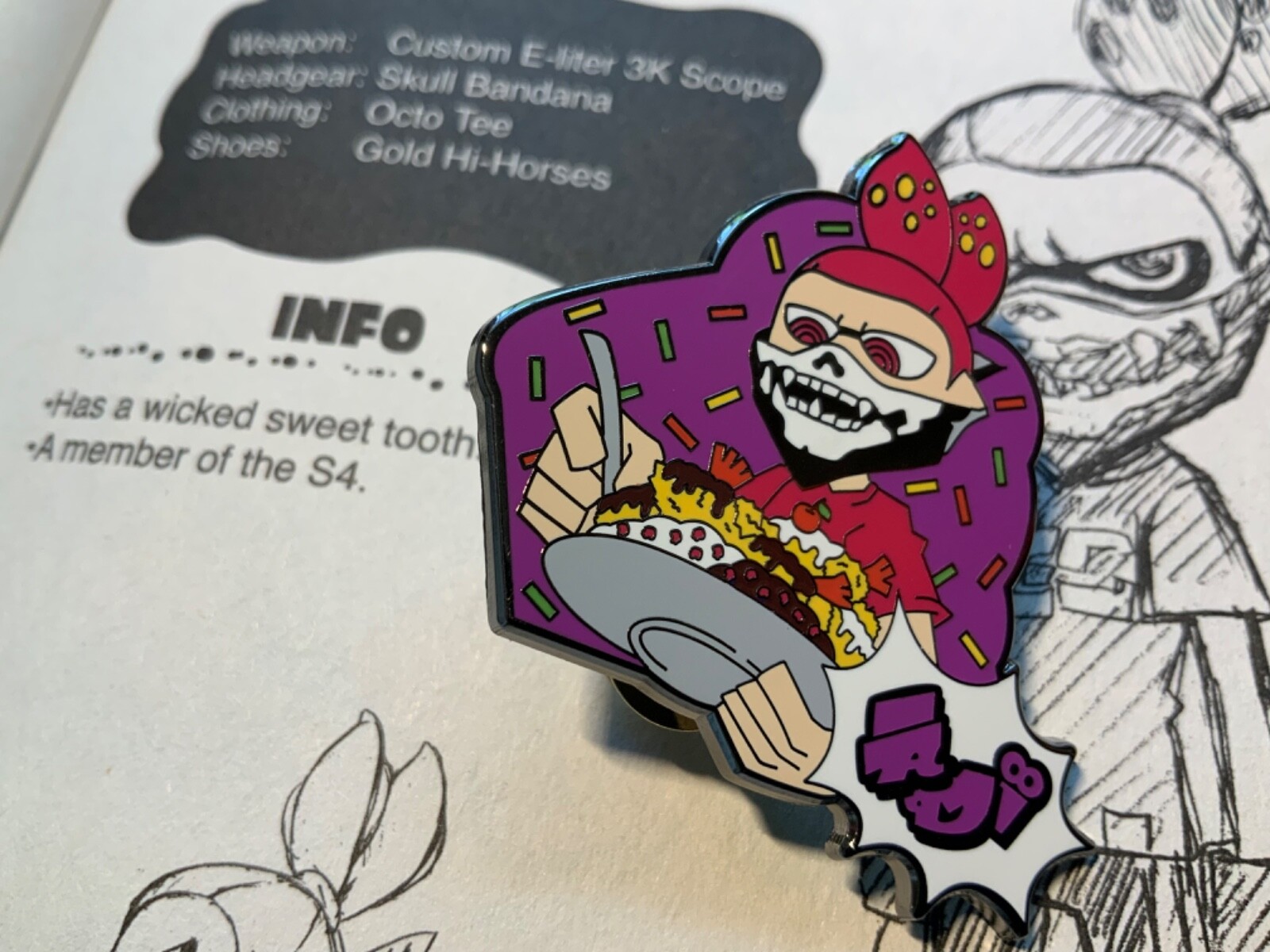 Splatoon pin