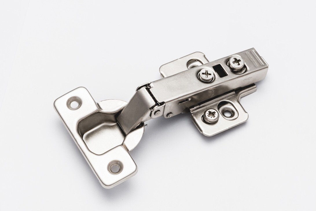 Berta Full Overlay Soft Closing Frameless Cabinet Door Hinge (25 Pack)