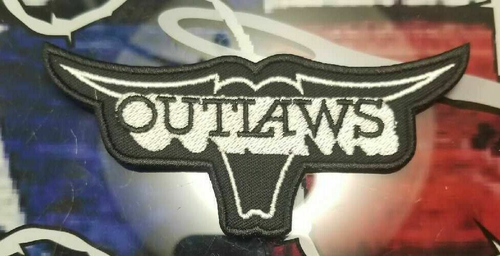 EMBROIDERED OUTLAWS ROCK/COUNTRY BAND PATCH (Please Read Ad)