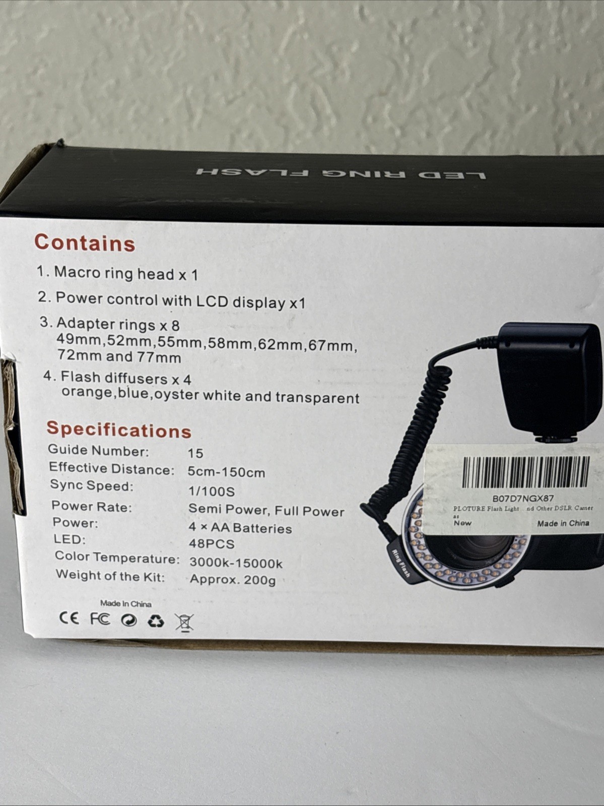 Unbranded LED Ring Flash