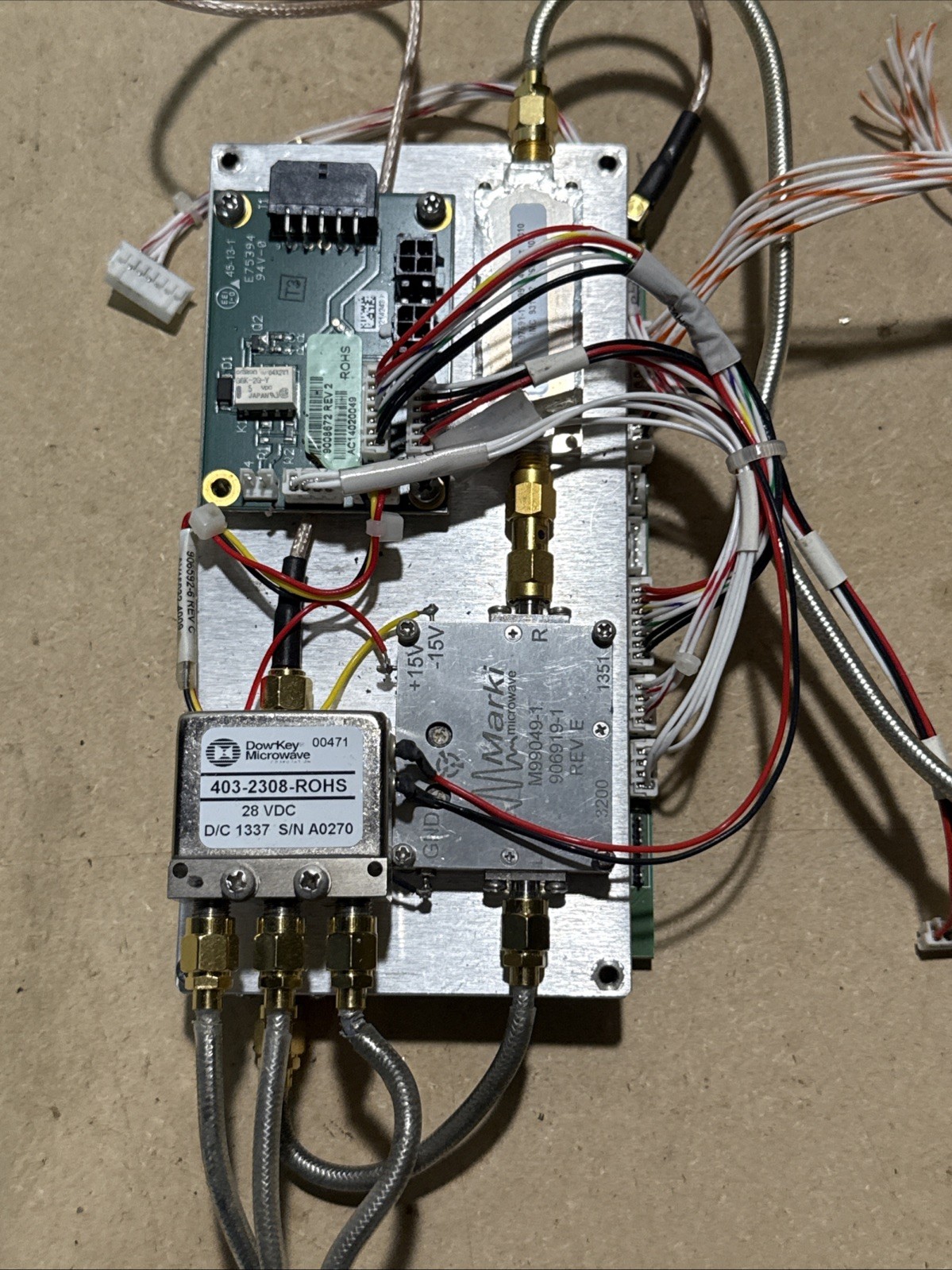 Marki Microwave M99049-01 Module Centellax 40 Gbps Prbs Source Tg1p4A Data Gener