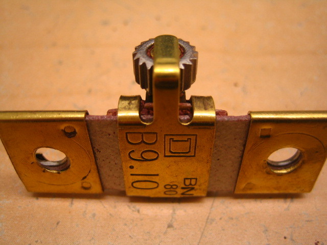 Square D B9.10 B Overload Relay Thermal Unit ~ Heater