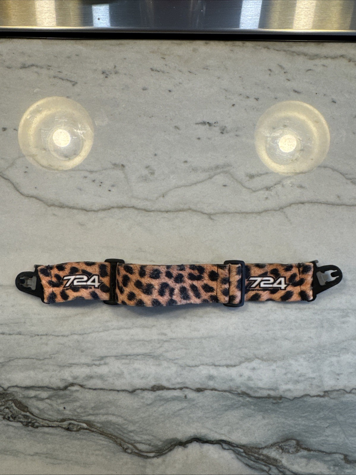 HK Army Push Unite Replacement Goggle Strap 724 Leopard Print USED