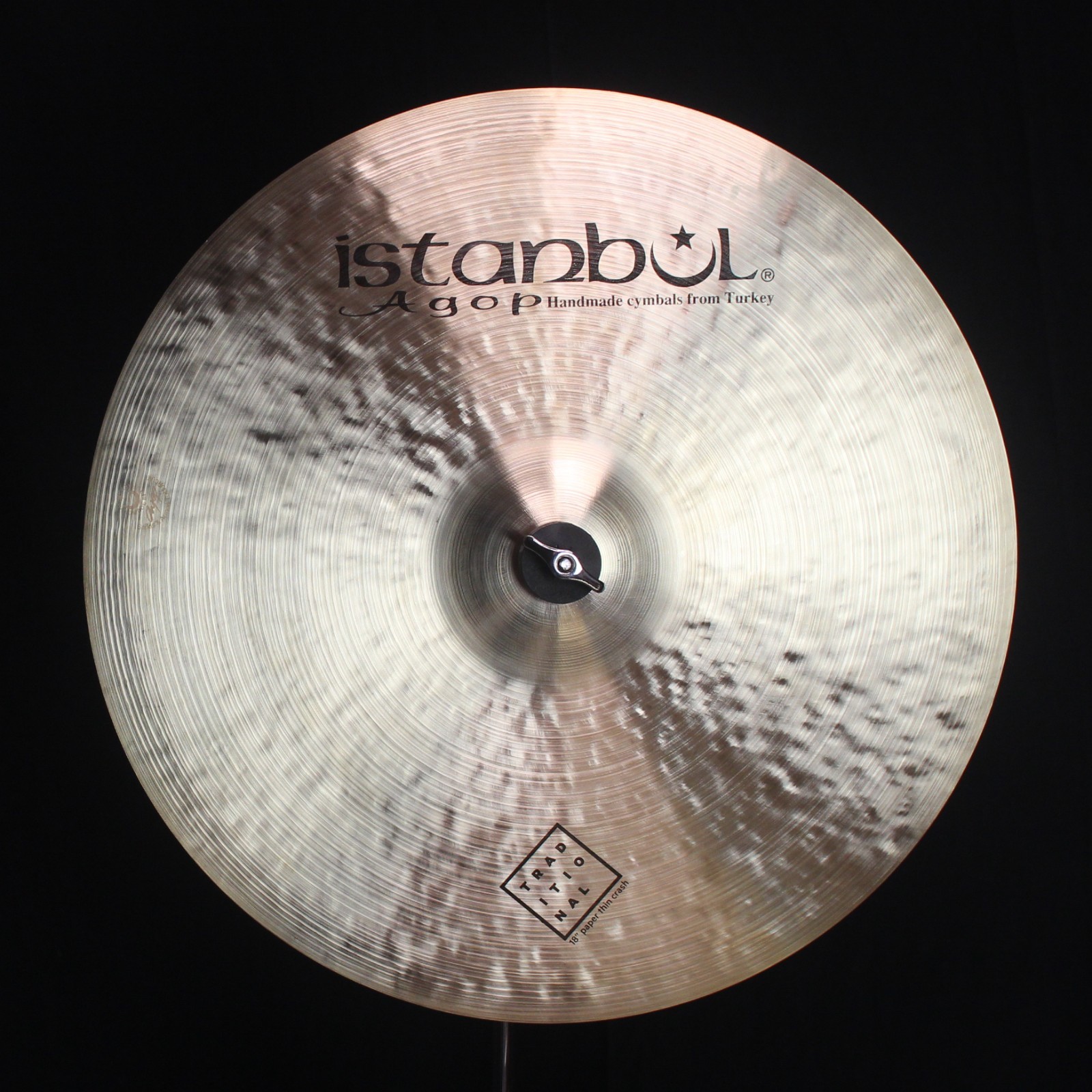 Istanbul Agop 18" Traditional Paper Thin Crash - 1211g (video demo)