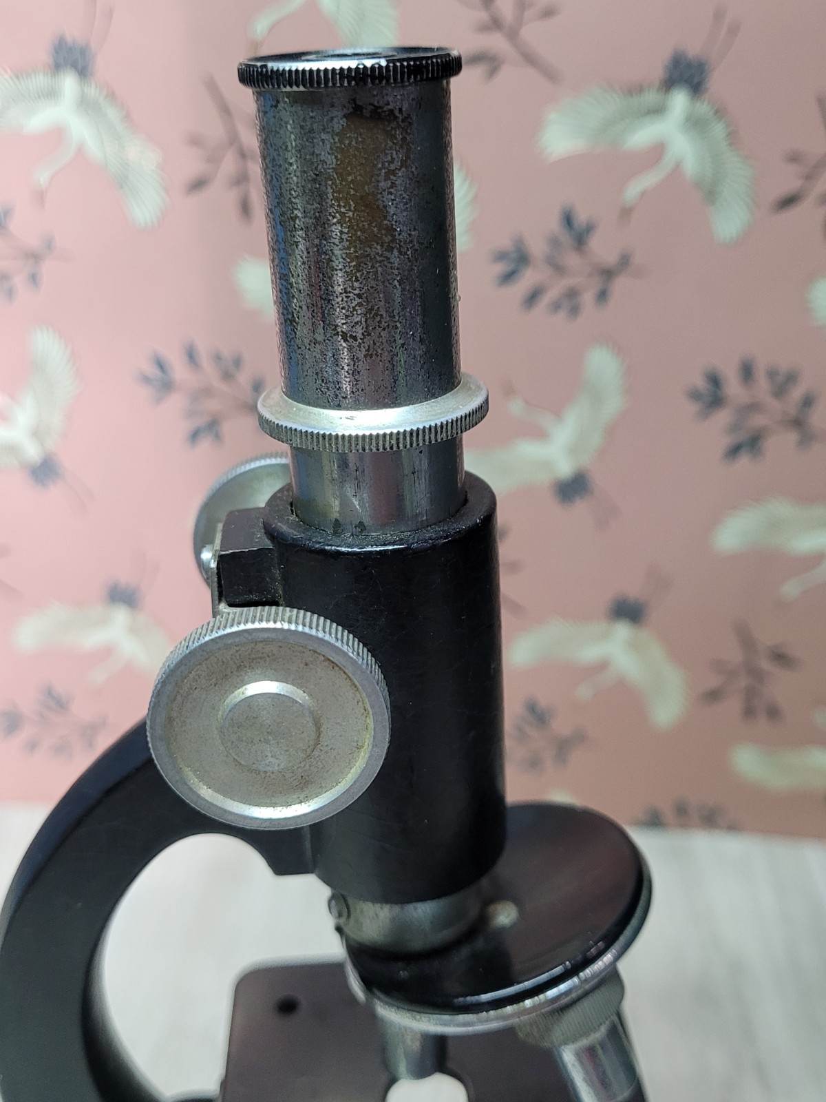Vintage Sears Student Microscope 100x 200x 300x Magnification Untested No Slides