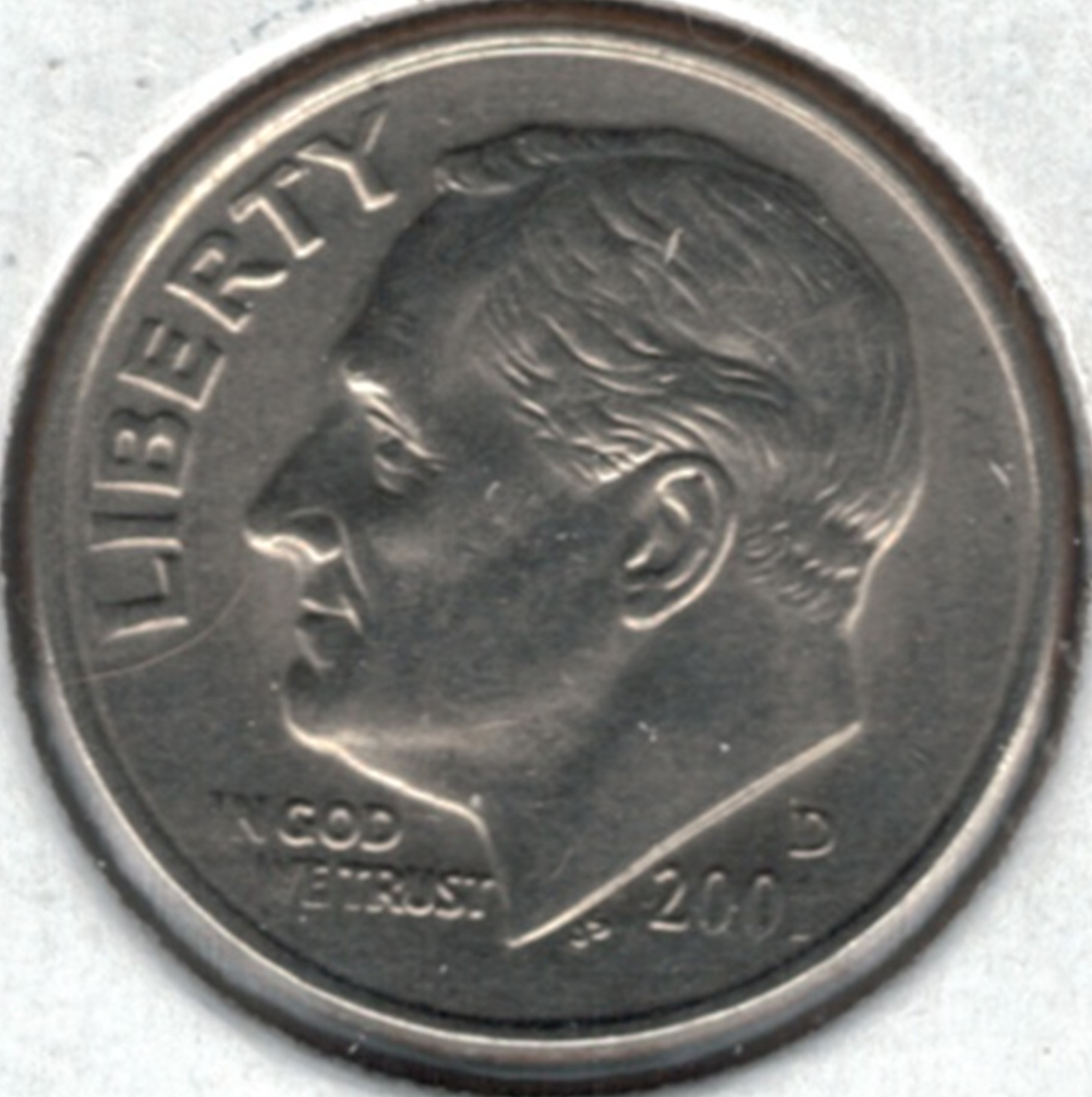2001 D Roosevelt Dime H037 !!!Free Shipping!!!