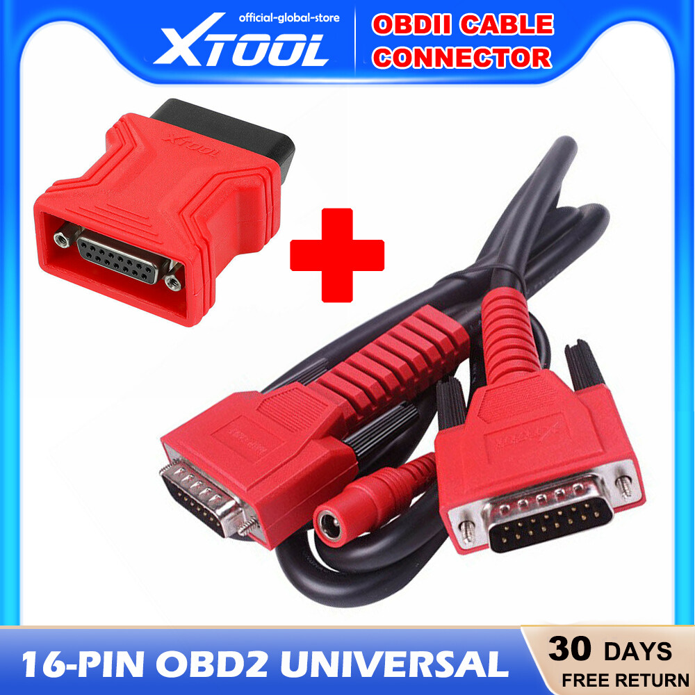 XTOOL Universal OBD2 Adapter Cable Connector For D7/D8/D9/PAD Diagnostic Scanner