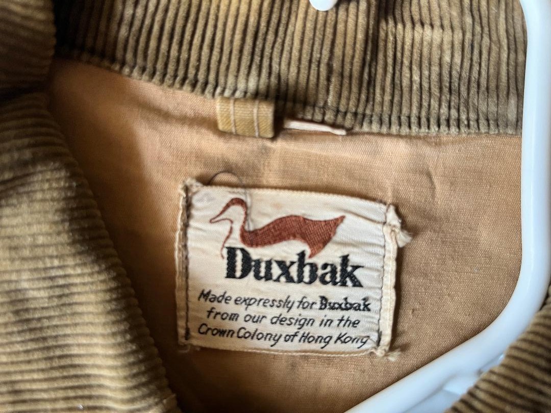 Vintage Duxbak canvas hunting shooting jacket chore jacket L