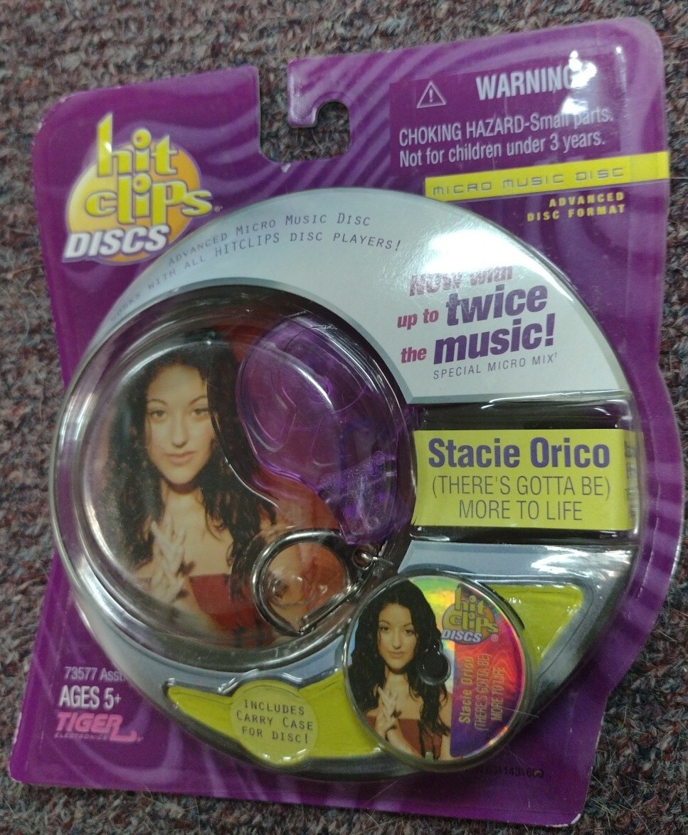 HitClips Discs Stacie Orico There’s Gotta Be More to Life disc Tiger HTF vtg NEW