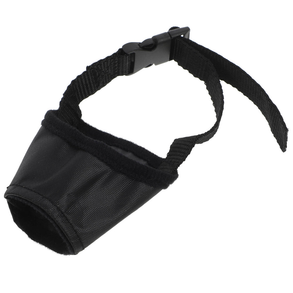 1x Puppy Muzzle Walking Puppy Muzzle Adjustable Muzzle Anti-Barking Doggy Muzzle