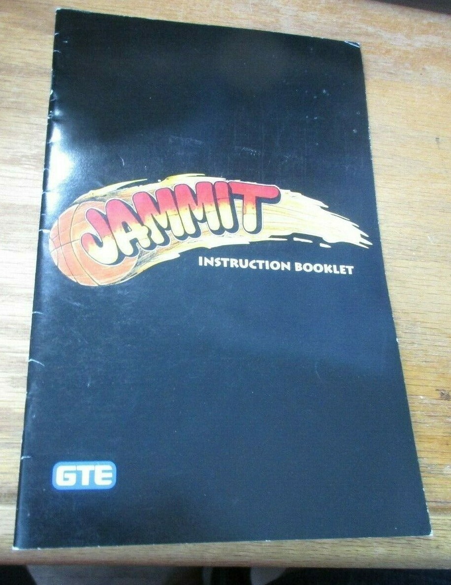 Jammit PC Instructon Booklet  Manual GTE 1994 NO GAME