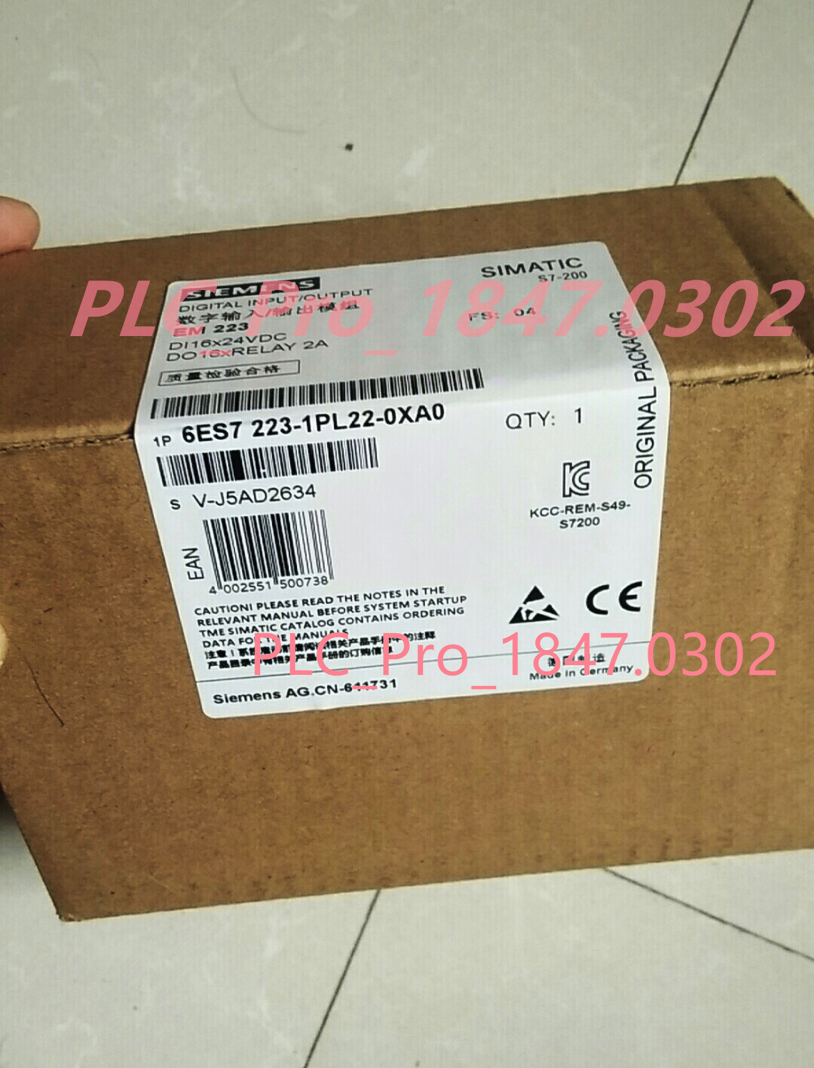 6ES7223-1PL22-0XA0 1PCS Brand New Siemens 6ES7 223-1PL22-0XA0  Fast shipment