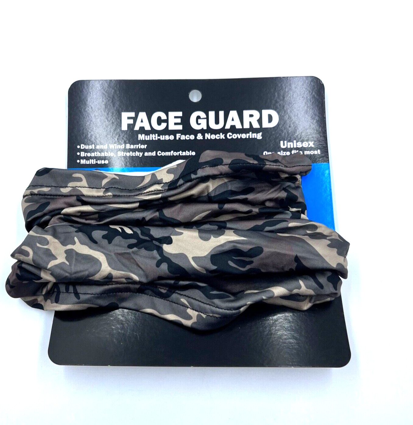 Unbranded Multi-Use Face Neck Covering Gaiter Camo Unisex One Size Fits Most
