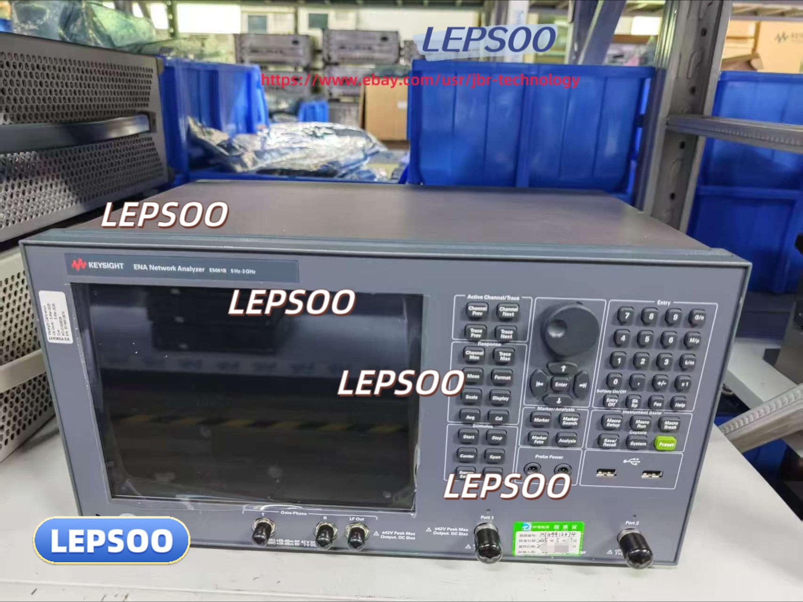 1 PCS KEYSIGHT E5061B with options3L5，005***