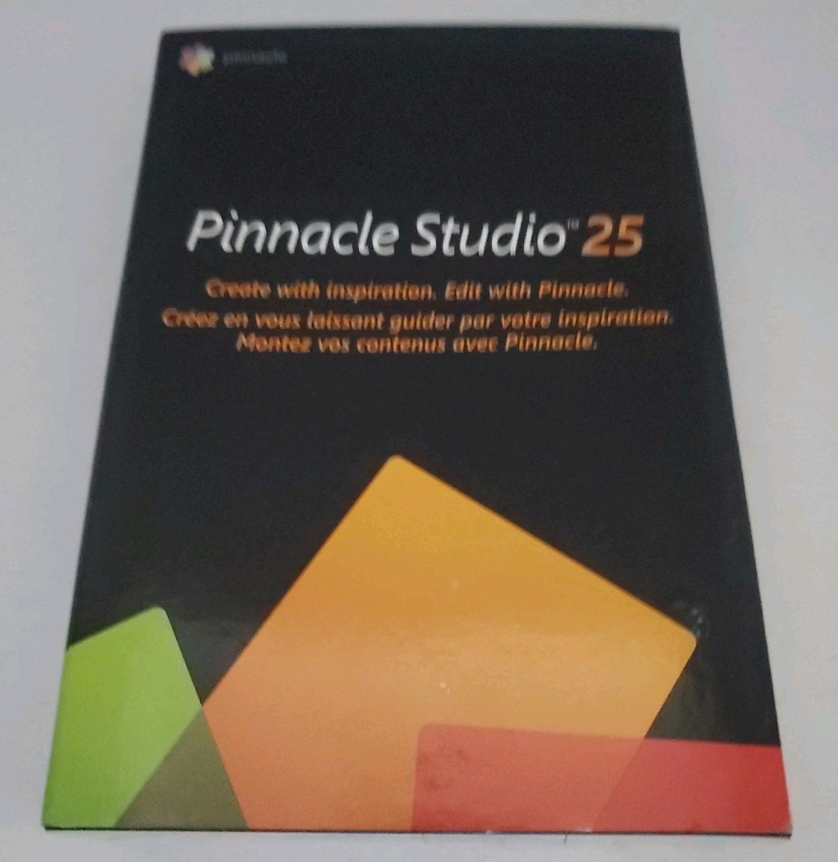 Pinnacle Studio 25 Box Set Create With Inspiration Edit With Pinnacle