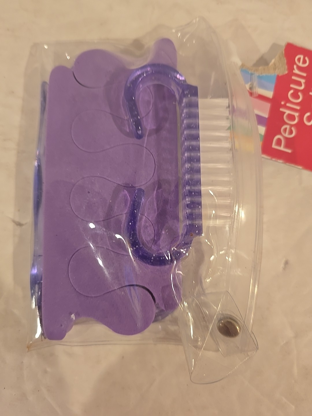 5 Peice Pedicure Set Purple