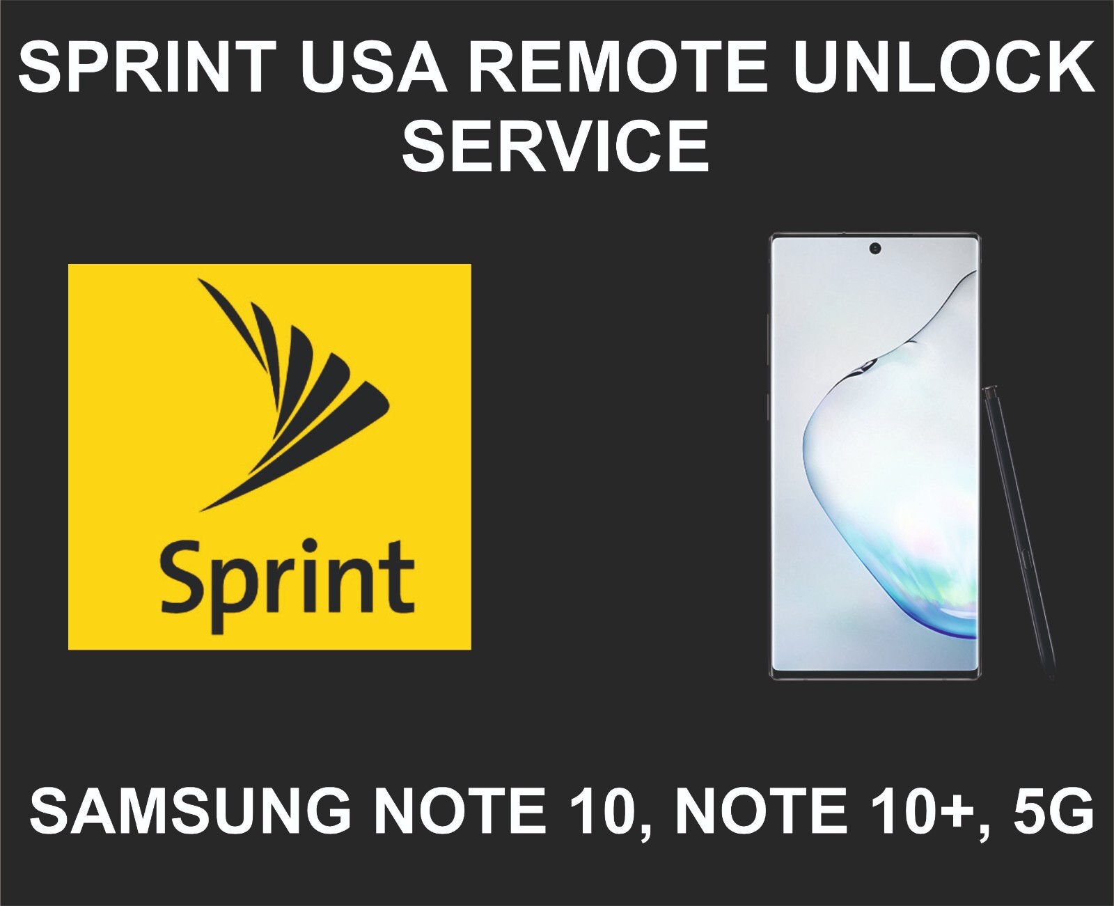 Samsung Unlock, Samsung Note 10, Note 10 Plus, 5G, 6sp