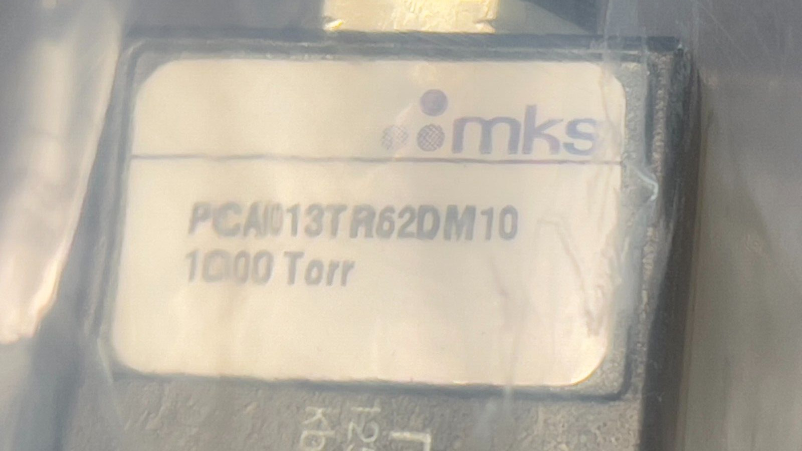 mks Instruments PCA013TR62DM10 Range 1000 Torr Pressure Controller