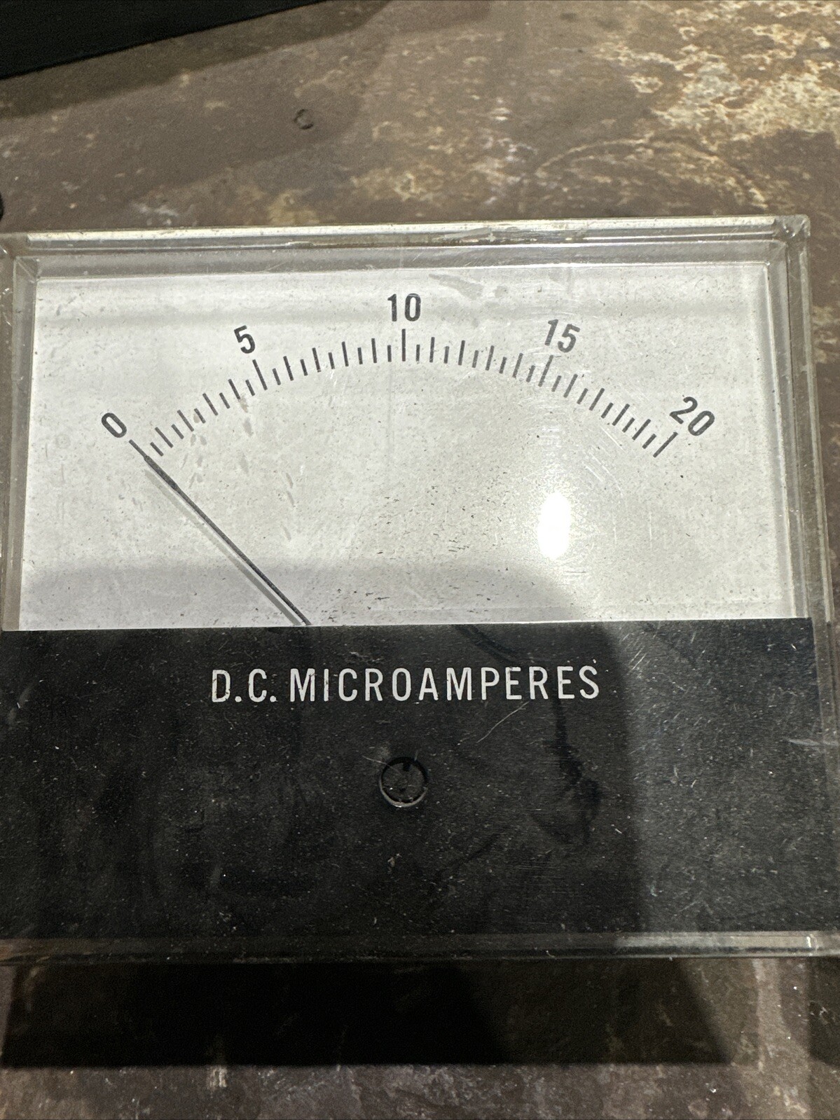 DC Gauges Micro Maples And DC Volts, used unknown condition, quantity three