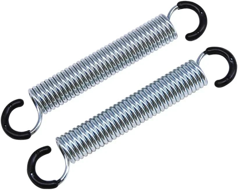 5-1/8 inch (Pack of 2) Overall Length Springs Replacement Recliner Silver