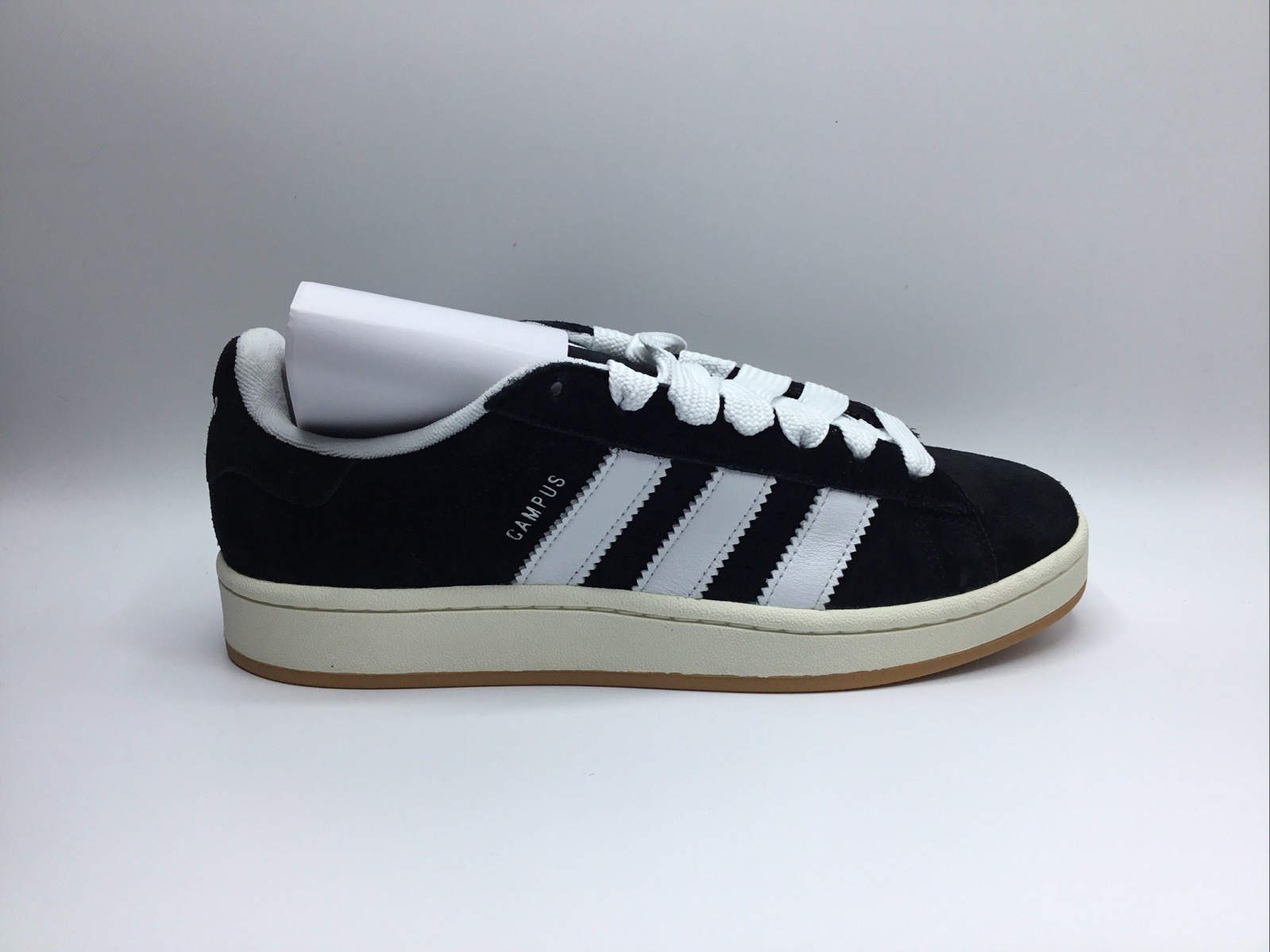 Adidas Mens Campus 00s Classics Suede Sneakers HQ8708 Black/White Size 9.5 NIB