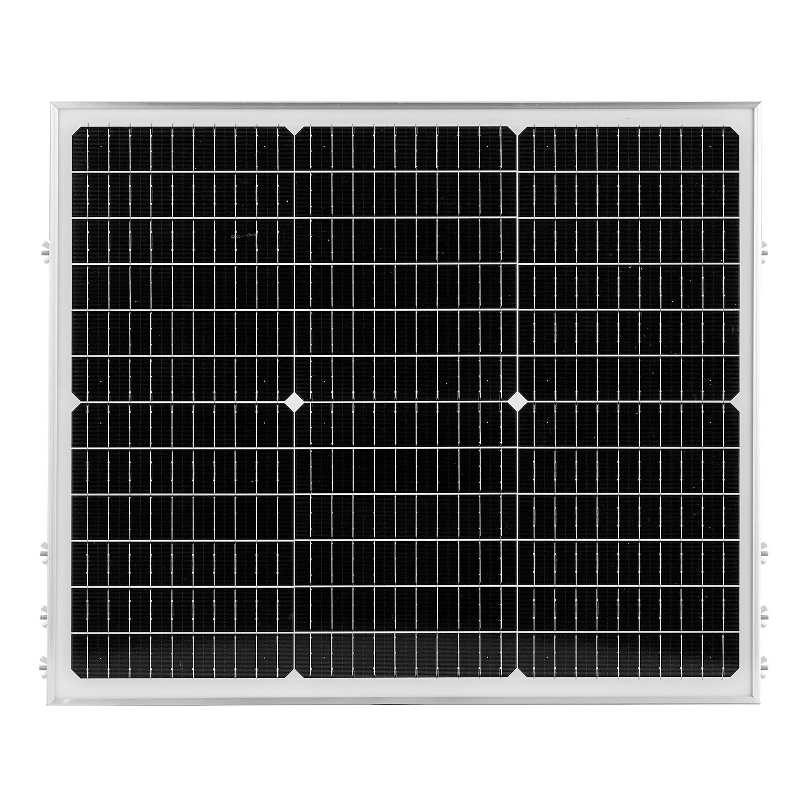 VEVOR Solar Battery Trickle Charger Kit 50W 12V with Upgraded MPPT Controller