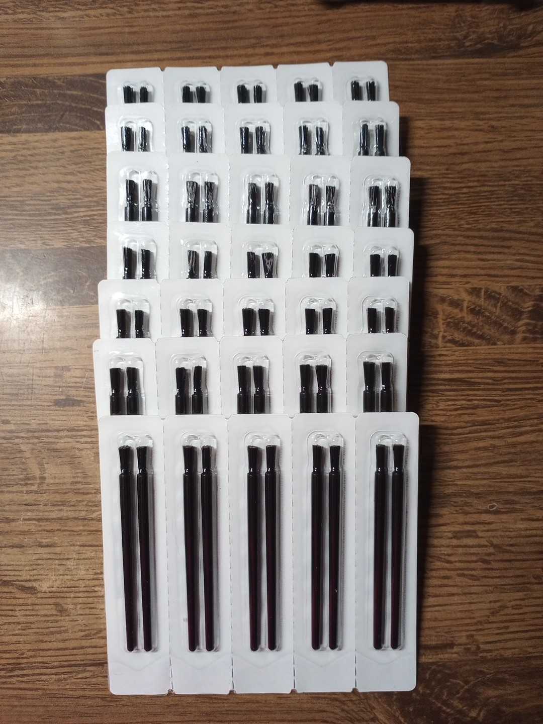 Eye Lash Serum Brush Allergan Sealed Disposable Applicators 7 Packs = 70 Brushes